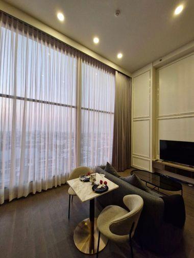 picture 2Bed | 2Bath | BTS Ratchathewi | 60sqm | THB 65,000/mo | Fl.19 — Park Origin Ratchathewi Bangkok - 1/2