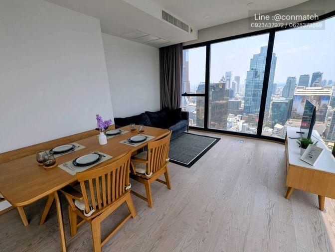 picture 2Bed | 1Bath | MRT Sam Yan | 58sqm | THB 55,000/mo | Fl.34 — Ashton Chula-Silom Bangkok - 3/6