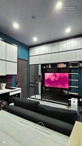 รูป 1 ห้องนอน | 1 ห้องน้ำ | BTS Punnawithi | 33 ตร.ม. | 23,000 บาท/เดือน | ชั้น 10 — The Line Sukhumvit 101 กรุงเทพฯ - รูปที่ 3/4
