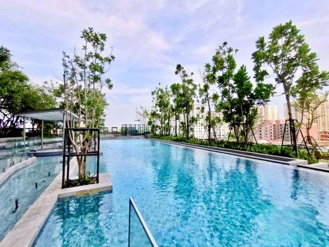 รูป 2 ห้องนอน | 2 ห้องน้ำ | BTS Punnawithi | 57 ตร.ม. | 30,000 บาท/เดือน | ชั้น 14 — Whizdom Inspire Sukhumvit กรุงเทพฯ - รูปที่ 3/10