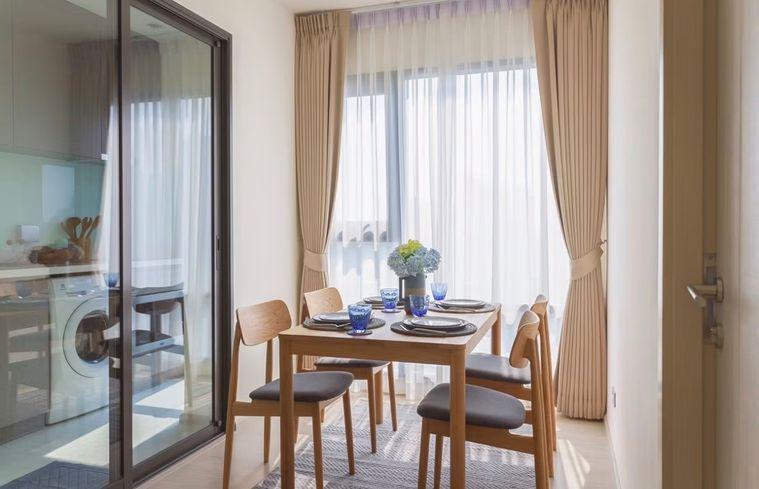 รูป 1 ห้องนอน | 1 ห้องน้ำ | BTS Thong Lo | 33 ตร.ม. | 28,000 บาท/เดือน | ชั้น 21 — Rhythm Sukhumvit 36-38 กรุงเทพฯ - รูปที่ 4/10