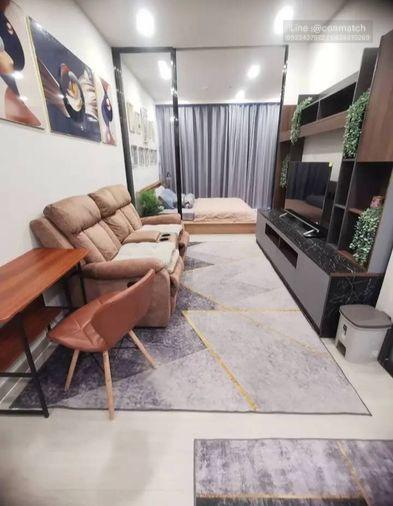 picture 1Bed | 1Bath | MRT Phra Ram 9 | 36sqm | THB 30,000/mo | Fl.18 — One 9 Five Asoke - Rama 9 Bangkok - 1/10