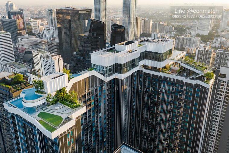 รูป 1 ห้องนอน | 1 ห้องน้ำ | MRT Phra Ram 9 | 34 ตร.ม. | 22,000 บาท/เดือน | ชั้น 37 — Life Asoke Rama 9 กรุงเทพฯ - รูปที่ 3/10