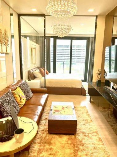 รูป 1 ห้องนอน | 1 ห้องน้ำ | ARL Makkasan | 35 ตร.ม. | 27,000 บาท/เดือน | ชั้น 4 — One 9 Five Asoke - Rama 9 กรุงเทพฯ - รูปที่ 4/7