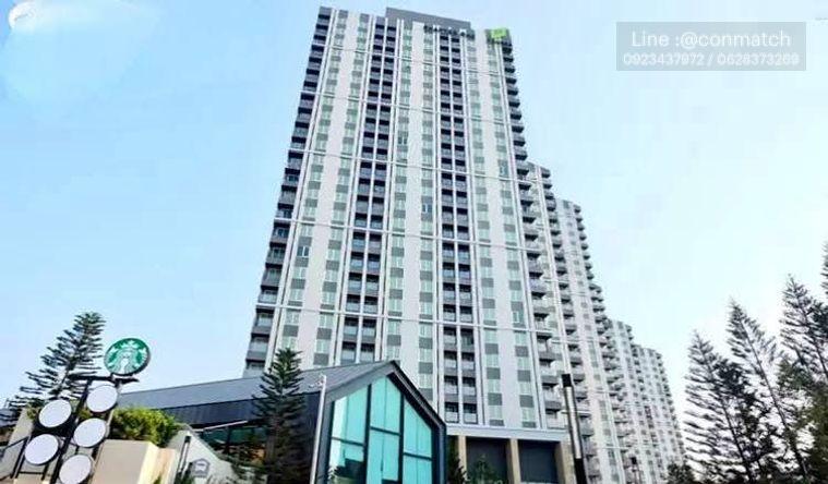 รูป 1 ห้องนอน | 1 ห้องน้ำ | MRT Huai Khwang | 30 ตร.ม. | 15,000 บาท/เดือน | ชั้น 26 — Chapter One Eco Ratchada - Huaikwang กรุงเทพฯ - รูปที่ 1/9