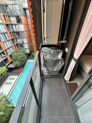 รูป 1 ห้องนอน | 1 ห้องน้ำ | BTS Ekkamai | 40 ตร.ม. | 23,000 บาท/เดือน | ชั้น 6 — Quintara Treehaus Sukhumvit 42 กรุงเทพฯ - รูปที่ 3/10