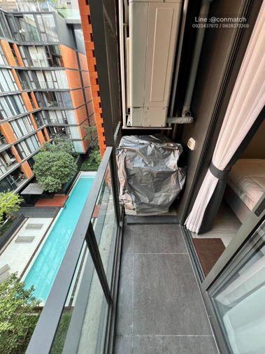 รูป 1 ห้องนอน | 1 ห้องน้ำ | BTS Ekkamai | 40 ตร.ม. | 23,000 บาท/เดือน | ชั้น 6 — Quintara Treehaus Sukhumvit 42 กรุงเทพฯ - รูปที่ 3/10