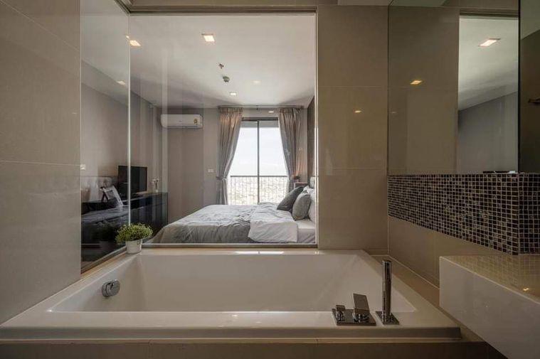 รูป 1 ห้องนอน | 1 ห้องน้ำ | BTS Phra Khanong | 45 ตร.ม. | 30,000 บาท/เดือน | ชั้น 33 — Rhythm Sukhumvit 44/1 กรุงเทพฯ - รูปที่ 9/10
