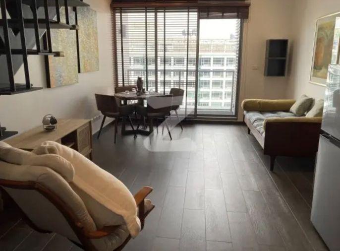รูป 1 ห้องนอน | 1 ห้องน้ำ | BTS Ekkamai | 47 ตร.ม. | 39,000 บาท/เดือน | ชั้น 20 — The Lofts Ekkamai กรุงเทพฯ - รูปที่ 1/10