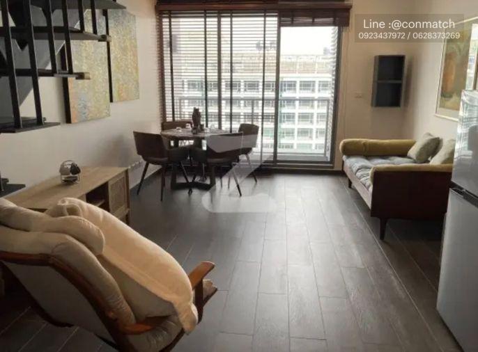 รูป 1 ห้องนอน | 1 ห้องน้ำ | BTS Ekkamai | 47 ตร.ม. | 39,000 บาท/เดือน | ชั้น 20 — The Lofts Ekkamai กรุงเทพฯ - รูปที่ 1/10