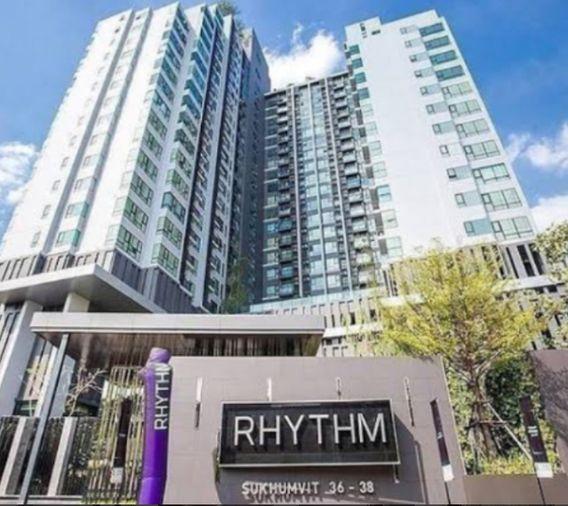 รูป 1 ห้องนอน | 1 ห้องน้ำ | BTS Thong Lo | 50 ตร.ม. | 50,000 บาท/เดือน | ชั้น 15 — Rhythm Sukhumvit 36-38 กรุงเทพฯ - รูปที่ 4/10