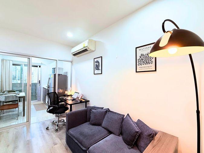 รูป 1 ห้องนอน | 1 ห้องน้ำ | BTS Saint Louis | 35 ตร.ม. | 29,000 บาท/เดือน | ชั้น 17 — Centric Sathorn - Saint Louis กรุงเทพฯ - รูปที่ 8/8