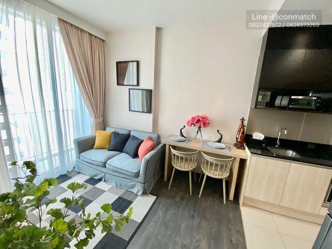 รูป 1 ห้องนอน | 1 ห้องน้ำ | BTS Asok | 30 ตร.ม. | 29,000 บาท/เดือน | ชั้น 11 — Edge Sukhumvit 23 กรุงเทพฯ - รูปที่ 1/4