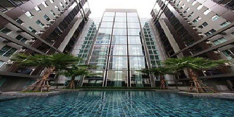 picture 2Bed | 2Bath | MRT Phra Ram 9 | 53sqm | THB 20,000/mo | Fl.7 — A Space Hideaway Asoke-Ratchada Bangkok - 2/7