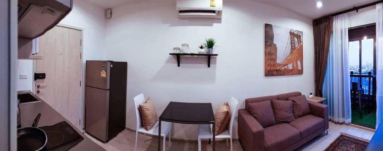 รูป 1 ห้องนอน | 1 ห้องน้ำ | BTS Bang Na | 31 ตร.ม. | 14,000 บาท/เดือน | ชั้น 22 — Ideo Mobi Sukhumvit Eastgate กรุงเทพฯ - รูปที่ 5/7