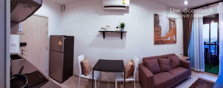 รูป 1 ห้องนอน | 1 ห้องน้ำ | BTS Bang Na | 31 ตร.ม. | 14,000 บาท/เดือน | ชั้น 22 — Ideo Mobi Sukhumvit Eastgate กรุงเทพฯ - รูปที่ 5/7