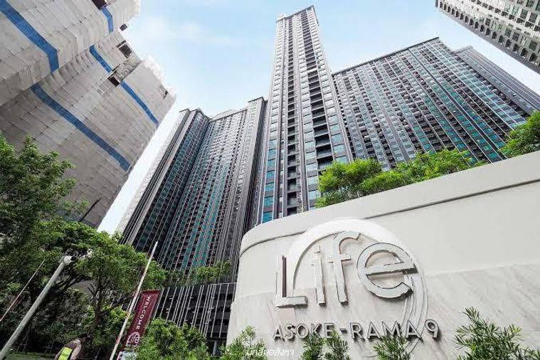 รูป 1 ห้องนอน | 1 ห้องน้ำ | MRT Phra Ram 9 | 26 ตร.ม. | 18,000 บาท/เดือน | ชั้น 32 — Life Asoke Rama 9 กรุงเทพฯ - รูปที่ 1/10