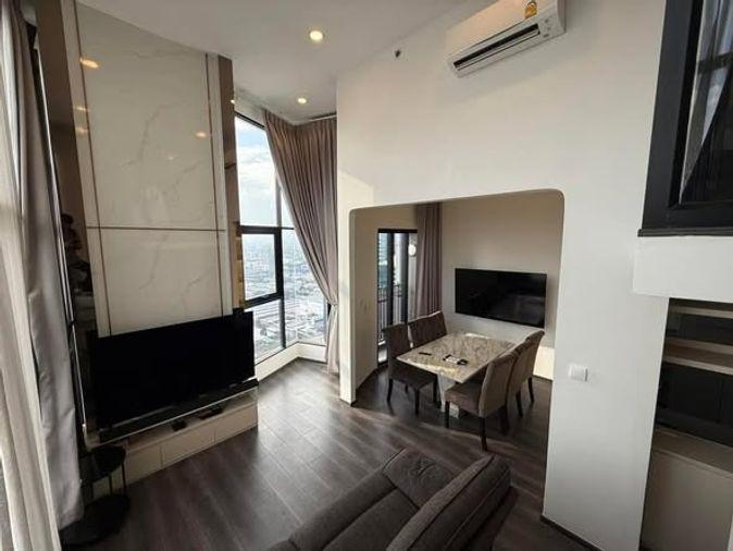 รูป 1 ห้องนอน | 1 ห้องน้ำ | BTS Ratchayothin | 46 ตร.ม. | 35,000 บาท/เดือน | ชั้น 29 — Knightsbridge Space กรุงเทพฯ - รูปที่ 1/5