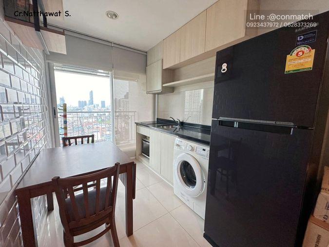 picture 1Bed | 1Bath | BTS Chong Nonsi | 35sqm | THB 23,000/mo | Fl.17 — Rhythm Sathorn - Narathiwas Bangkok - 3/4