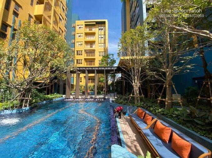 รูป 1 ห้องนอน | 1 ห้องน้ำ | BTS On Nut | 35 ตร.ม. | 17,000 บาท/เดือน | ชั้น 2 — The Base Sukhumvit 50 กรุงเทพฯ - รูปที่ 2/10