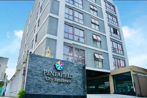รูป 1 ห้องนอน | 1 ห้องน้ำ | BTS On Nut | 38 ตร.ม. | 13,000 บาท/เดือน | ชั้น 4 — Pentafield City Residence กรุงเทพฯ - รูปที่ 1/9
