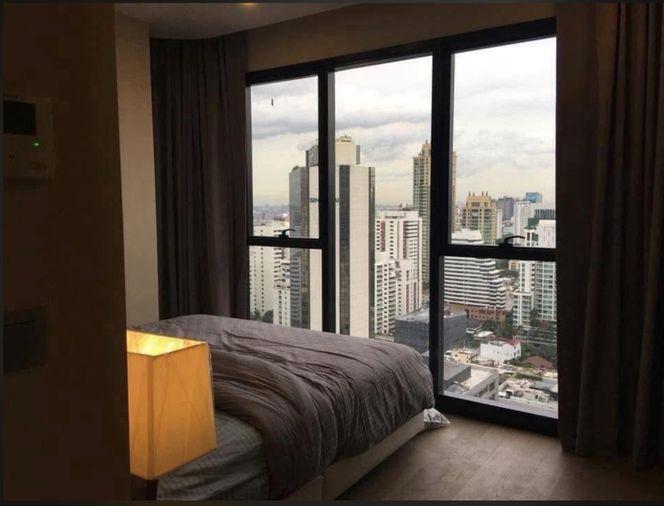 picture 2Bed | 1Bath | MRT Sukhumvit | 48sqm | THB 55,000/mo | Fl.27 — Ashton Asoke Bangkok - 1/9