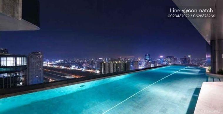 picture 1Bed | 1Bath | MRT Phetchaburi | 32sqm | THB 23,000/mo | Fl.9 — Ideo Mobi Asoke Bangkok - 3/7