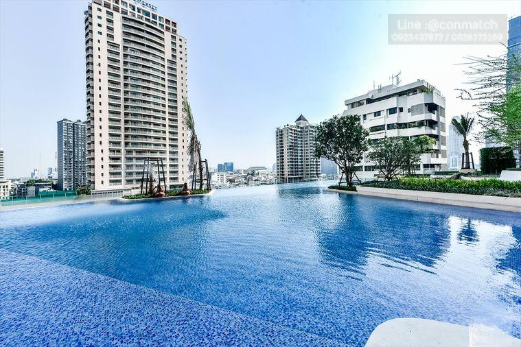 รูป 1 ห้องนอน | 1 ห้องน้ำ | MRT Si Lom | 55 ตร.ม. | 56,000 บาท/เดือน | ชั้น 14 — Supalai Icon Sathorn กรุงเทพฯ - รูปที่ 2/7