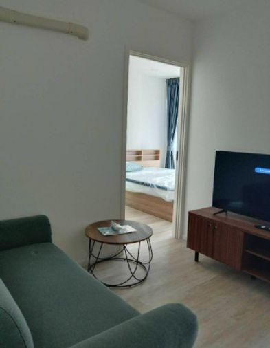 picture 1Bed | 1Bath | MRT Yaek Tiwanon | 30sqm | THB 13,000/mo | Fl.35 — The Clev Riverline Bangkok - 5/10