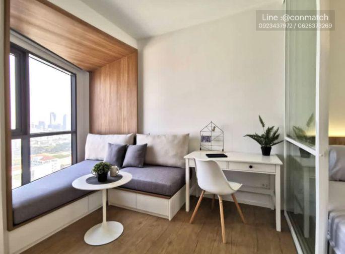 รูป 1 ห้องนอน | 1 ห้องน้ำ | MRT Sam Yan | 34 ตร.ม. | 30,000 บาท/เดือน | ชั้น 18 — Triple Y Residence กรุงเทพฯ - รูปที่ 3/10