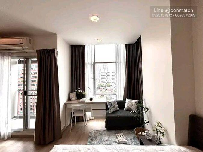 รูป 1 ห้องนอน | 1 ห้องน้ำ | BTS Saint Louis | 42 ตร.ม. | 25,000 บาท/เดือน | ชั้น 9 — Centric Sathorn-St Louis กรุงเทพฯ - รูปที่ 1/10