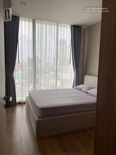 รูป 2 ห้องนอน | 1 ห้องน้ำ | BTS Phrom Phong | 56 ตร.ม. | 45,000 บาท/เดือน | ชั้น 14 — Park Origin Phromphong กรุงเทพฯ - รูปที่ 3/10