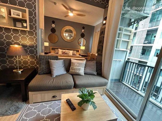 picture 1Bed | 1Bath | MRT Huai Khwang | 34sqm | THB 14,000/mo | Fl.5 — Space Play Ratchada - Sutthisarn Bangkok - 7/10