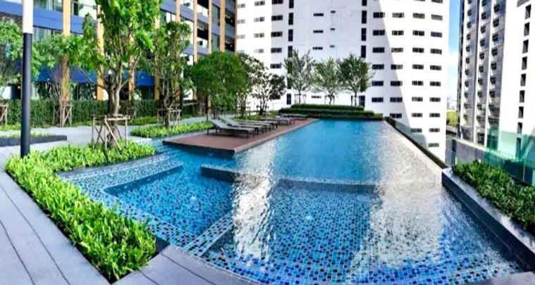 รูป 1 ห้องนอน | 1 ห้องน้ำ | MRT Phetchaburi | 23 ตร.ม. | 15,000 บาท/เดือน | ชั้น 30 — Lumpini Suite Phetchaburi - Makkasan กรุงเทพฯ - รูปที่ 3/9