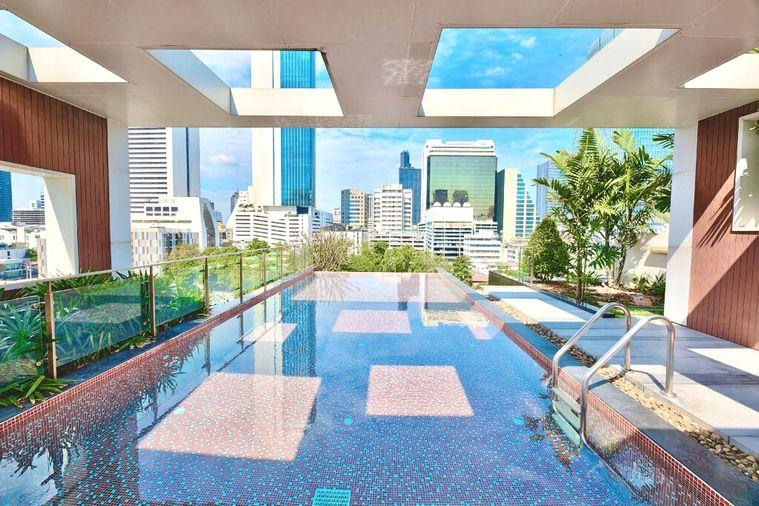 รูป 1 ห้องนอน | 1 ห้องน้ำ | BTS Chong Nonsi | 38 ตร.ม. | 21,000 บาท/เดือน | ชั้น 4 — Condolette Light Convent กรุงเทพฯ - รูปที่ 3/10