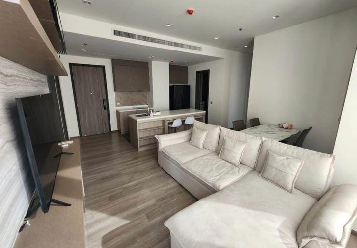 รูป 3 ห้องนอน | 2 ห้องน้ำ | BTS Saphan Taksin | 91 ตร.ม. | 90,000 บาท/เดือน | ชั้น 16 — Rhythm Charoenkrung Pavillion กรุงเทพฯ - รูปที่ 1/10