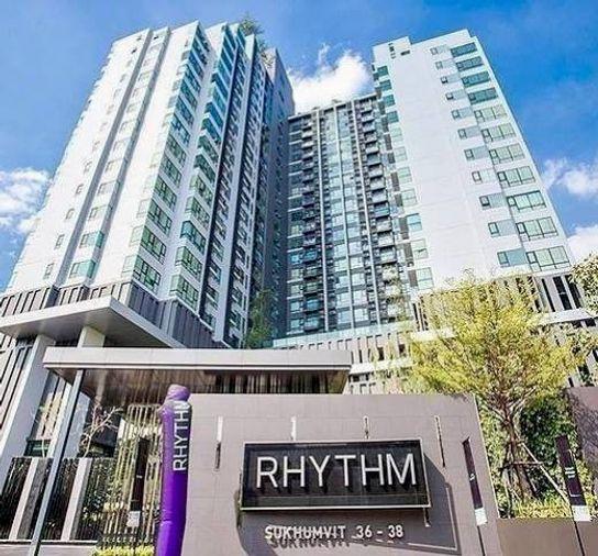 รูป 2 ห้องนอน | 2 ห้องน้ำ | BTS Thong Lo | 57 ตร.ม. | 48,000 บาท/เดือน | ชั้น 9 — Rhythm Sukhumvit 36-38 กรุงเทพฯ - รูปที่ 4/9