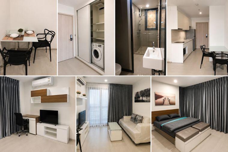 รูป 1 ห้องนอน | 1 ห้องน้ำ | BTS Phrom Phong | 45 ตร.ม. | 38,000 บาท/เดือน | ชั้น 5 — Rhythm Sukhumvit 42 กรุงเทพฯ - รูปที่ 1/1