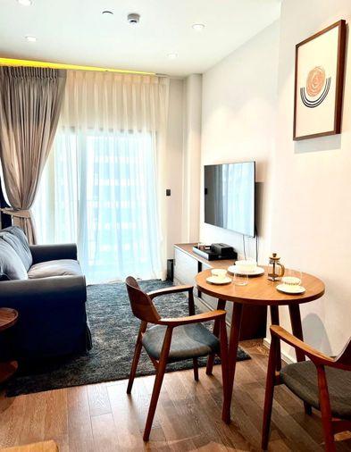 รูป 1 ห้องนอน | 1 ห้องน้ำ | MRT Sukhumvit | 44 ตร.ม. | 44,000 บาท/เดือน | ชั้น 12 — Muniq Sukhumvit 23 กรุงเทพฯ - รูปที่ 10/10