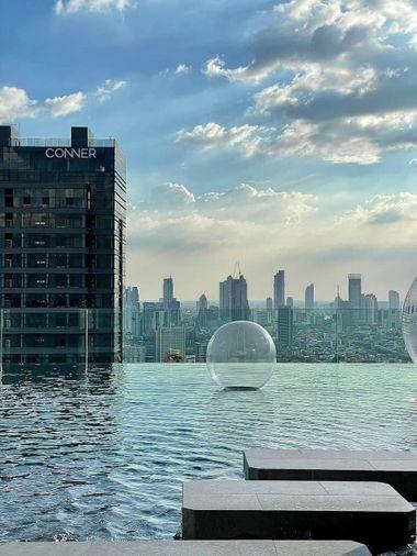 picture 1Bed | 1Bath | BTS Ratchathewi | 47sqm | THB 35,000/mo | Fl.28 — Park Origin Bangkok - 1/8