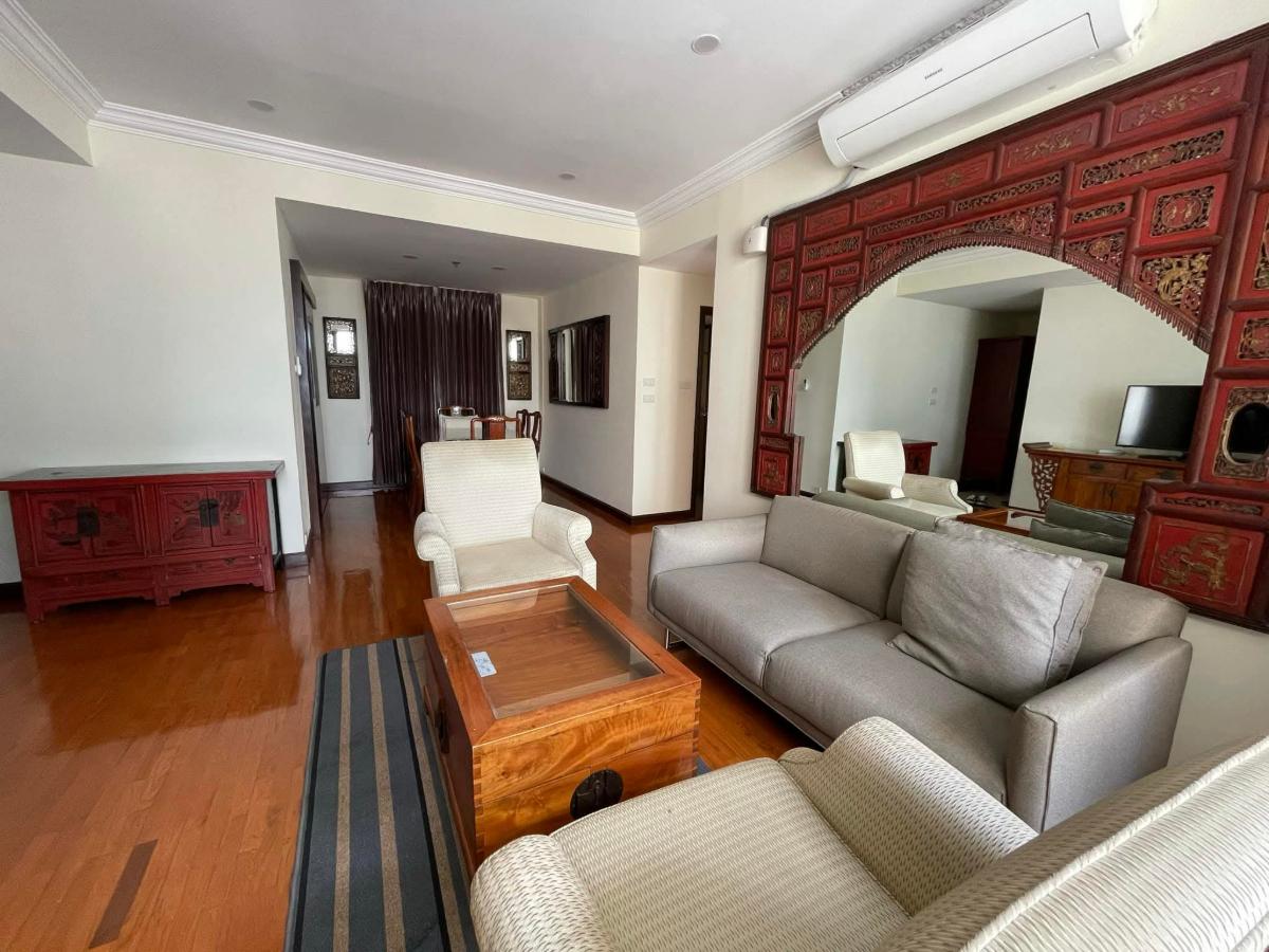 picture 2Bed | 2Bath | BTS Saphan Taksin | 92sqm | THB 38,000/mo | Fl.10 — Baan Piya Sathorn Bangkok - 2/10