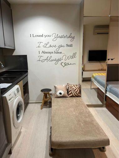 picture Studio | 1Bath | MRT Phra Ram 9 | 22sqm | THB 15,000/mo | Fl.29 — Rhythm Asoke Bangkok - 4/9