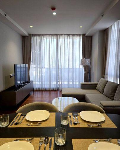 รูป 2 ห้องนอน | 1 ห้องน้ำ | BTS Saphan Taksin | 90 ตร.ม. | 79,000 บาท/เดือน | ชั้น 15 — One Altitude Charoen Krung กรุงเทพฯ - รูปที่ 3/8