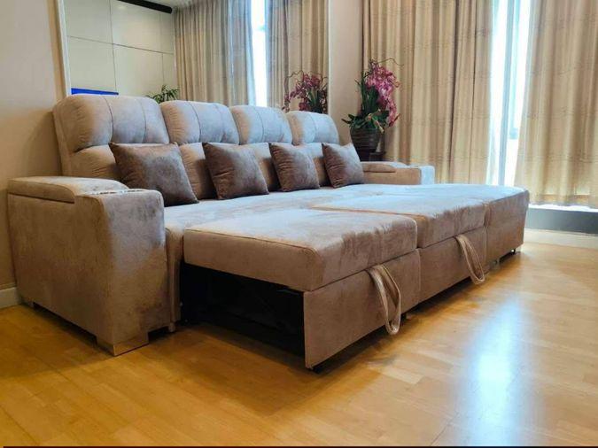 รูป 2 ห้องนอน | 2 ห้องน้ำ | BTS Saphan Taksin | 92 ตร.ม. | 50,000 บาท/เดือน | ชั้น 12 — Baan Sathorn Chaopraya กรุงเทพฯ - รูปที่ 4/9