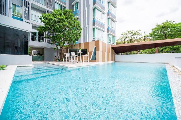 รูป 1 ห้องนอน | 1 ห้องน้ำ | BTS Thong Lo | 35 ตร.ม. | 23,000 บาท/เดือน | ชั้น 2 — The Crest Sukhumvit 49 กรุงเทพฯ - รูปที่ 7/10