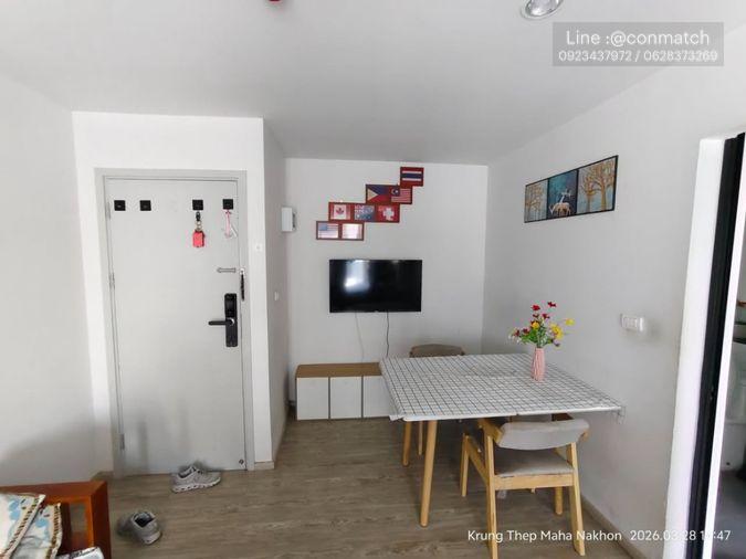 รูป 1 ห้องนอน | 1 ห้องน้ำ | MRT Bang O | 30 ตร.ม. | 10,000 บาท/เดือน | ชั้น 7 — Rye Condo กรุงเทพฯ - รูปที่ 5/10