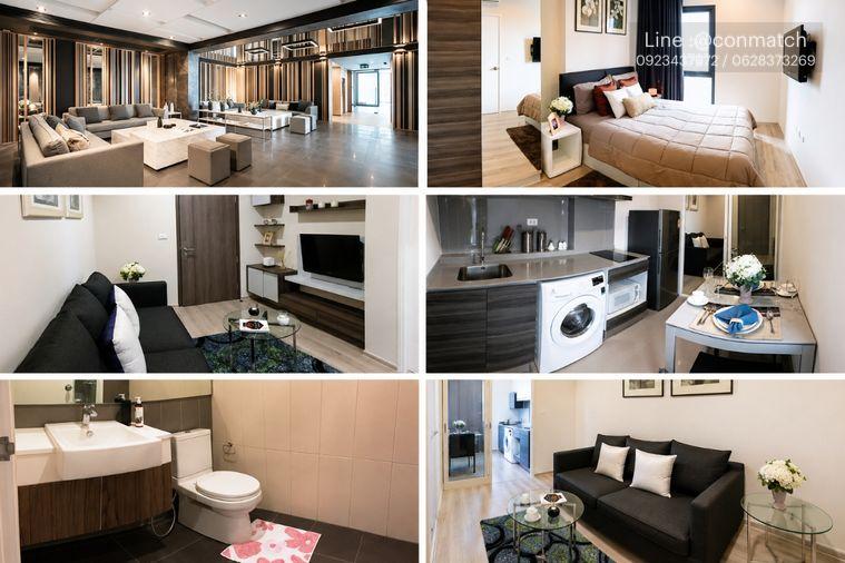 รูป 1 ห้องนอน | 1 ห้องน้ำ | MRT Huai Khwang | 33 ตร.ม. | 19,000 บาท/เดือน | ชั้น 12 — Centric Ratchada - Huai Khwang กรุงเทพฯ - รูปที่ 1/2