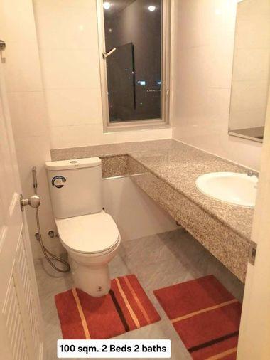 รูป 2 ห้องนอน | 2 ห้องน้ำ | BTS Chong Nonsi | 100 ตร.ม. | 38,000 บาท/เดือน | ชั้น 13 — Bangkok Garden กรุงเทพฯ - รูปที่ 1/9