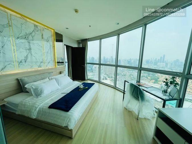 รูป 1 ห้องนอน | 1 ห้องน้ำ | BTS Phra Khanong | 52 ตร.ม. | 38,000 บาท/เดือน | ชั้น 37 — Sky Walk Residences กรุงเทพฯ - รูปที่ 1/10