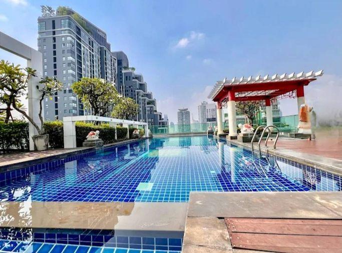 picture 1Bed | 1Bath | MRT Sam Yan | 37sqm | THB 19,000/mo | Fl.15 — Wish @ Samyan Bangkok - 2/10